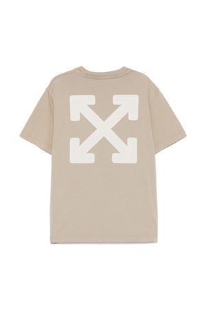 T-shirt con stampa logo OFF WHITE KIDS | OBAA002S25JER0036305